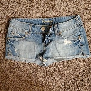 Amethyst jean shorts